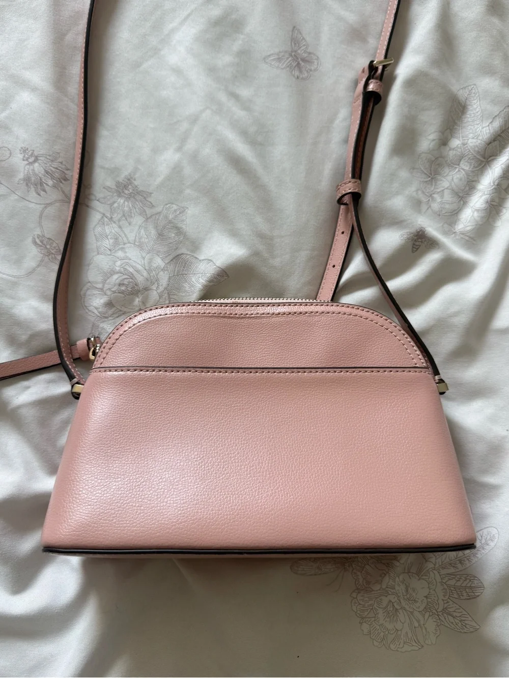 Kate Spade New York | Cameron Street Hilli Crossbody in Warm Vellum pink leather